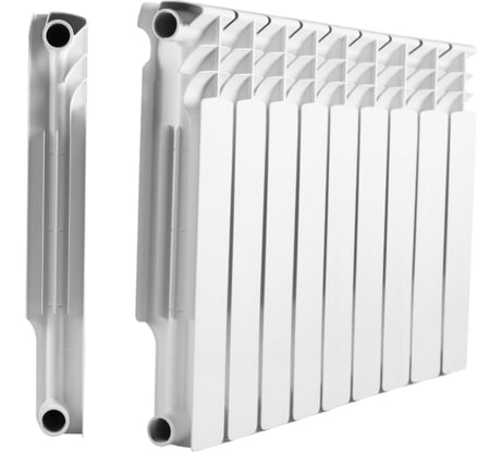 Биметаллический радиатор МЕТАЛЛСЕРВИС THERMA Q2 500/80 9 секций 1223376