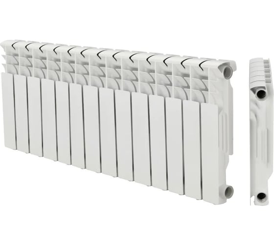 Алюминиевый радиатор МЕТАЛЛСЕРВИС THERMA Q2 350/80 14 секций 1223468