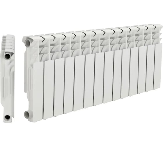 Алюминиевый радиатор МЕТАЛЛСЕРВИС THERMA Q2 350/80 14 секций 1223468