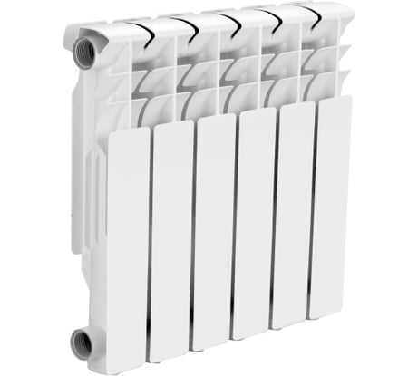 Алюминиевый радиатор МЕТАЛЛСЕРВИС THERMA Q2 350/80 6 секций 1223464