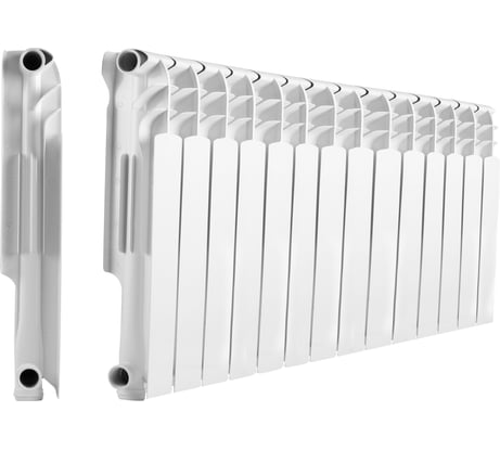 Алюминиевый радиатор МЕТАЛЛСЕРВИС THERMA Q2 500/100 14 секций 1223455