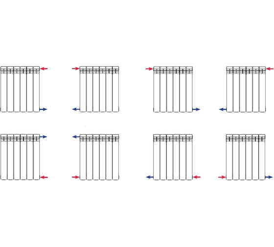 Радиатор Royal Thermo TREND 500 10 секц. НС-1012804