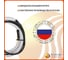 Греющий кабель в трубу ТеплоСофт саморегулирующийся 1м SRF10/1м/в трубу 4