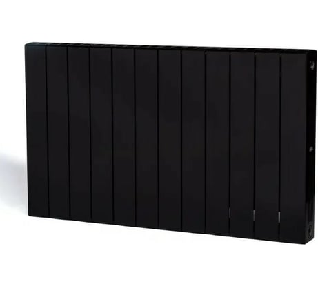 Радиатор биметаллический RIFAR SUPReMO Ventil 500 Антрацит 12 секц. нижн. лев. R-SU-500-12-VL-AN