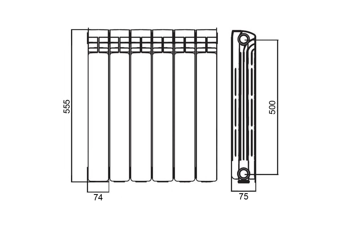 Секция радиатора отопления. Rifar ALUM 500. Радиатор алюминиевый Rifar ALUM 500. Размер батареи Рифар 500 10 секций. Рифар размер батареи 500 4 секции.