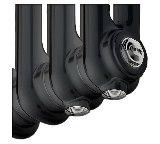 Стальной трубчатый радиатор отопления RIFAR TUBOG титан TUB 2180-12-DV1-TI