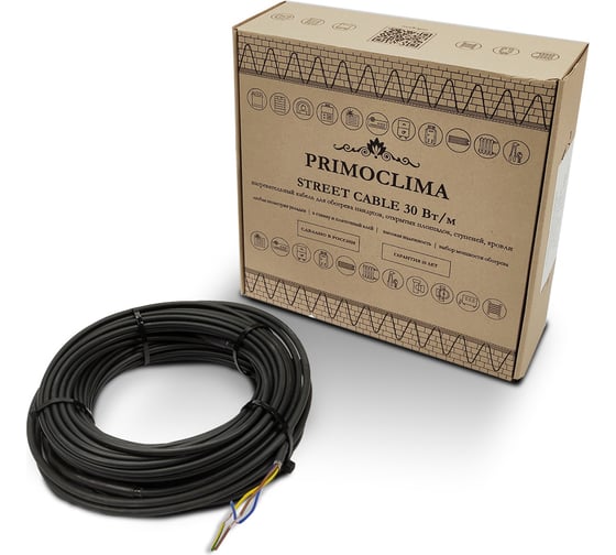 Нагревательная секция уличного кабеля Primoclima PCSC30-105-3240