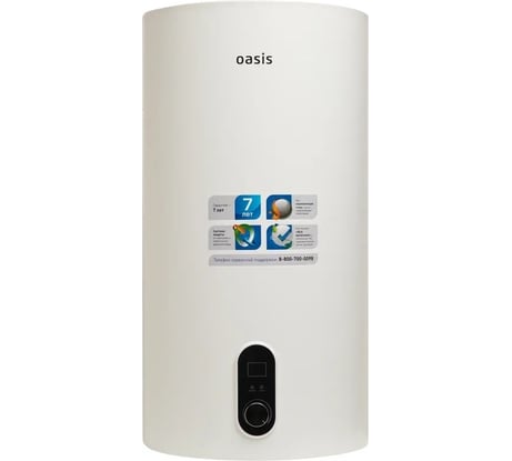 Электрический накопительный водонагреватель OASIS sn-30 ч/б 4640015386919