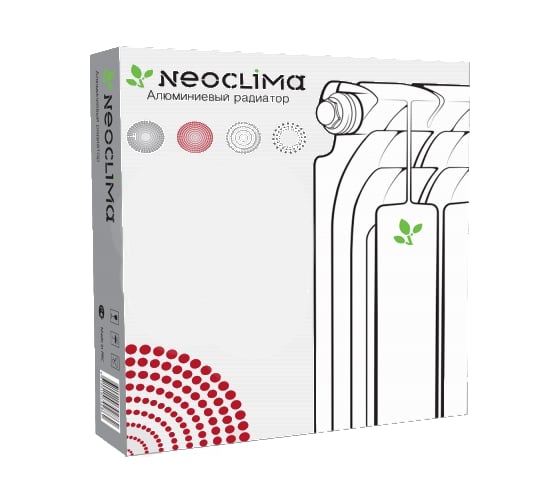 Алюминиевый радиатор Neoclima PRAKTICA SH 350 6 сек.