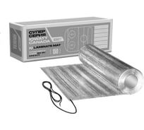 Ультратонкий греющий мат для установки под: ламинат, паркет, ковролин, линолеум IQWATT IQ LAMINATE MAT 150 Вт - 1,0 м.кв. 1001