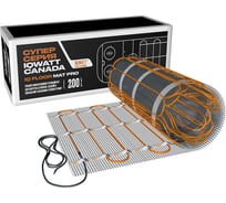 Тонкий самоклеящийся греющий мат IQWATT повышенной мощности для помещений с повышенными теплопотерями IQ FLOOR MAT PRO 900 Вт - 4,5 м.кв. 2009