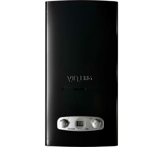 Водонагревательный проточный газовый бытовой аппарат Vilterm S11 чёрный, природный газ, 1.3 кПа 00-00003769 1
