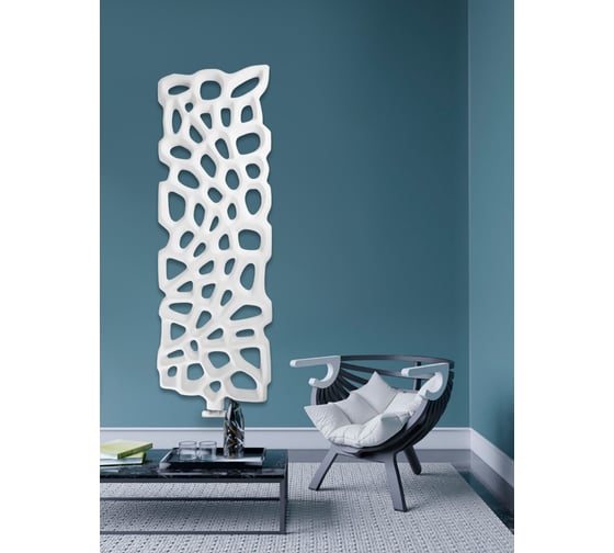 Дизайн-радиатор Primoclima Geom 1800 RAL9016 матовый