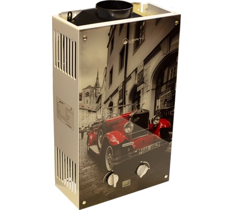 Газовый проточный водонагреватель WERTRUS 10EG RED GLASS W1408