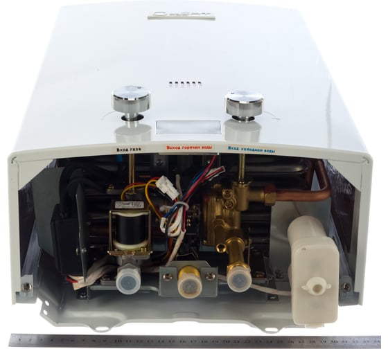 Газовый проточный водонагреватель WERTRUS 10E WHITE W1402