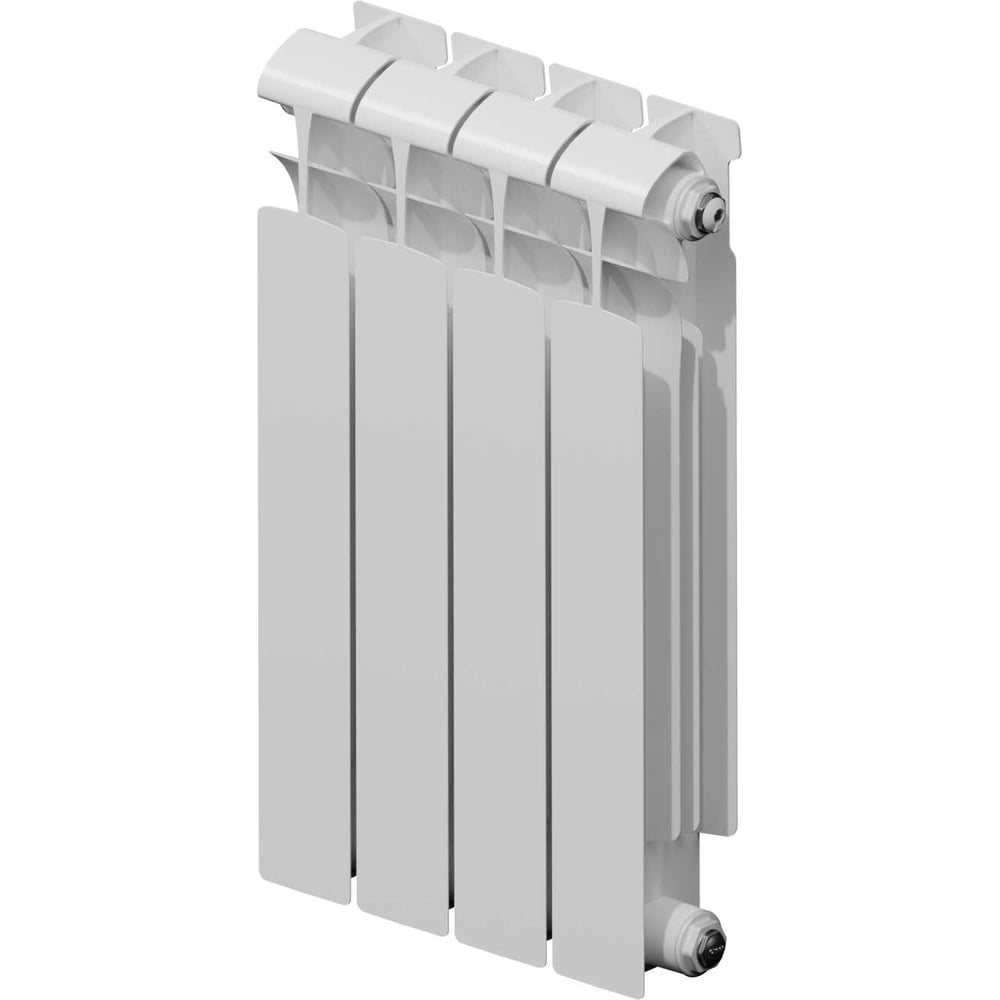Биметаллический радиатор RIFAR ECOBUILD 500 04 секц. бок. R-EB-500-04 ...