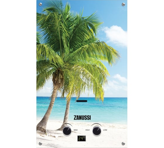 Газовая колонка Zanussi GWH 10 Fonte Glass Paradiso НС-1077262