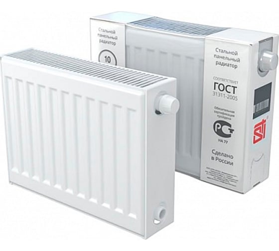 Стальной панельный радиатор STI VENTIL COMPACT 300-600, тип 22 D220-02001