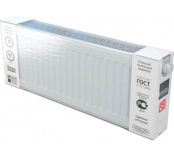 Стальной панельный радиатор STI VENTIL COMPACT 300-800, тип 22 D220-02003