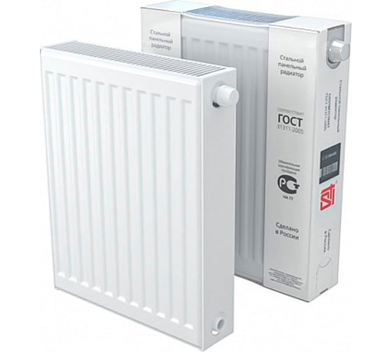 Стальной панельный радиатор STI VENTIL COMPACT 500-400, тип 22 D220-02007