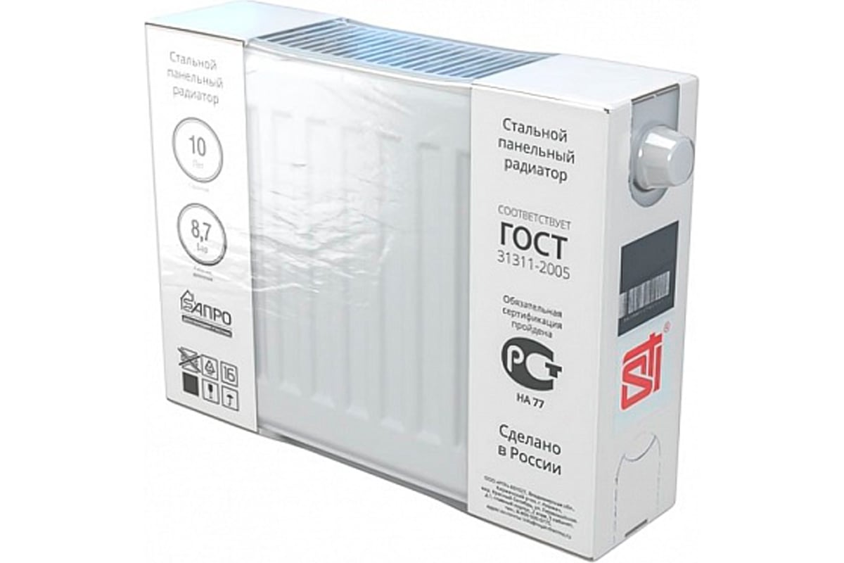 Стальной панельный радиатор STI vVENTIL COMPACT 300-500, тип 22 D220 ...