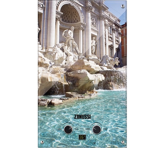 Газовая колонка Zanussi GWH 10 Fonte Glass Trevi