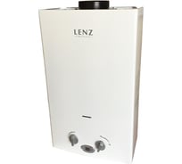 Газовый проточный водонагреватель LENZ TECHNIC 10L WHITE