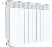 Радиатор биметаллический RIFAR BASE Ventil 500 10 секц. нижн. лев. R-BA-500-10-VL