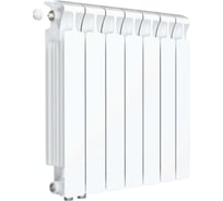 Биметаллический радиатор RIFAR MONOLIT Ventil 500 07 секц. нижн. лев. R-MN-500-07-VL