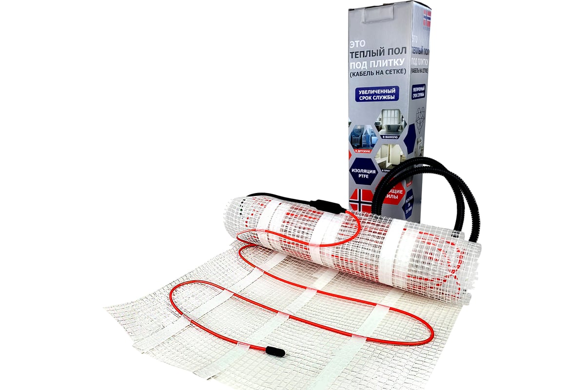 Комплект EASTEC \"Это теплый пол под плитку\" 3 м Комплект HTS - 3.0 ...