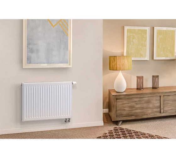 Панельный радиатор ROYAL THERMO VENTIL COMPACT VC22-500-1400 RAL9016 M НС-1453161