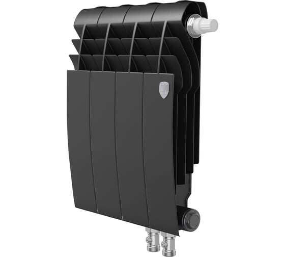 Радиатор ROYAL THERMO BiLiner 350 /Noir Sable VR - 4 секции НС-1196733