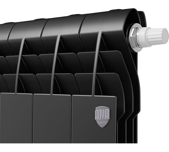Радиатор ROYAL THERMO BiLiner 350 /Noir Sable VR - 4 секции НС-1196733