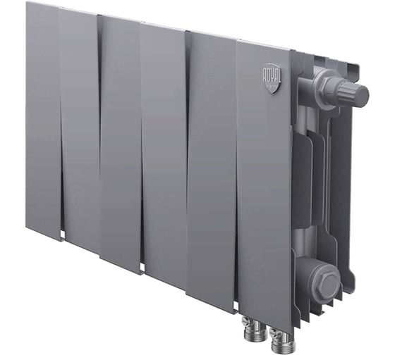 Радиатор ROYAL THERMO PianoForte 200 /Silver Satin - 6 секций VDR НС-1346034 1
