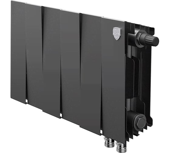 Радиатор ROYAL THERMO PianoForte 200 /Noir Sable - 6 секций VDR НС-1346016