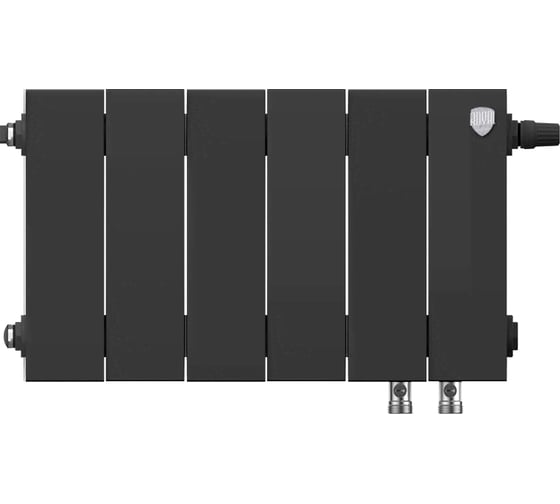 Радиатор ROYAL THERMO PianoForte 200 /Noir Sable - 6 секций VDR НС-1346016