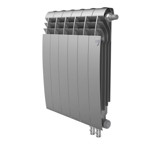 Радиатор ROYAL THERMO BiLiner 500 /Silver Satin VR - 6 секций НС-1196690