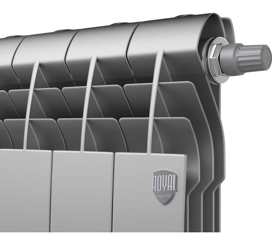 Радиатор ROYAL THERMO BiLiner 500 /Silver Satin VR - 6 секций НС-1196690