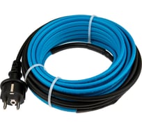 Саморегулирующийся кабель на трубу REXANT 15MSR-PB 10м 150Вт 51-0620