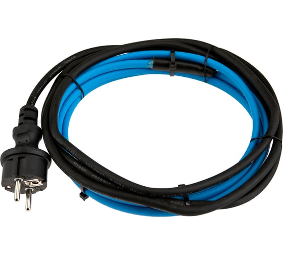 Саморегулирующийся греющий кабель REXANT 15MSR-PB на трубу 2м 30Вт комплект 51-0616 1