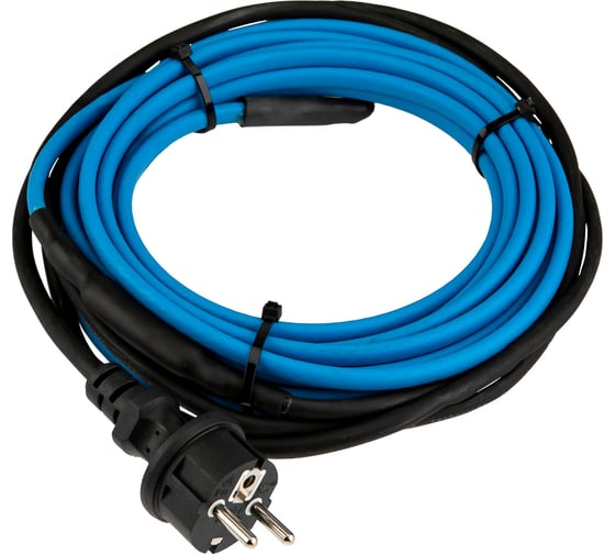 Саморегулирующийся кабель на трубу REXANT 15MSR-PB 6м 90Вт 51-0618