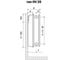 Стальной радиатор PURMO Ventil Hygiene 20-300-1200 EVRA F0W2003012001E00 2