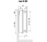 Стальной радиатор PURMO Hygiene H 20-300-700 EVRA F0Z2003007001E00 2