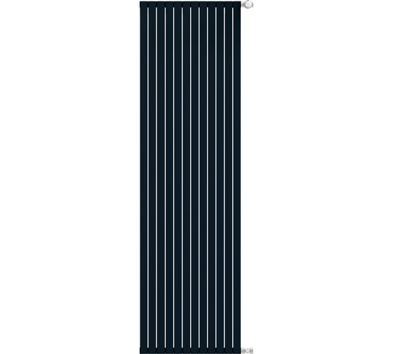 Радиатор КЗТО соло в 1 -1750-12 ral9005 матовый СВ1175012RAL9005М