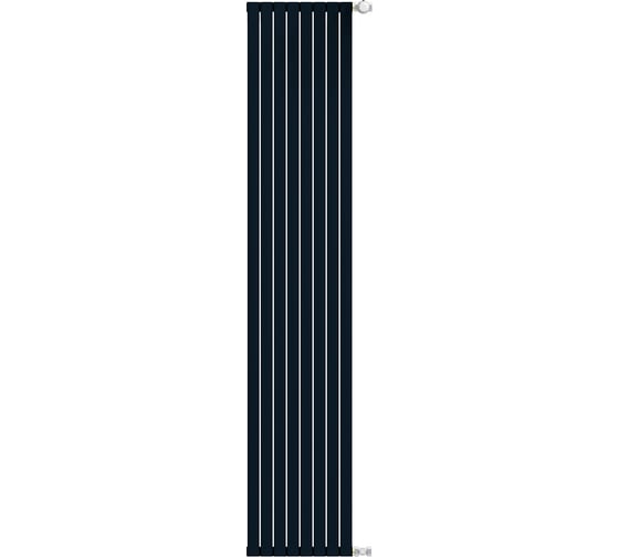 Радиатор КЗТО соло в 2 -1750-8 ral9005 матовый СВ217508RAL9005М