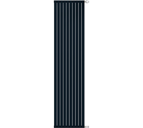 Радиатор КЗТО соло в 2 -1750-10 ral9005 матовый СВ2175010RAL9005М