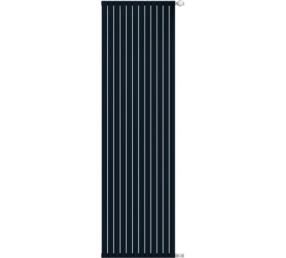 Радиатор КЗТО соло в 2 -1750-12 ral9005 матовый СВ2175012RAL9005М