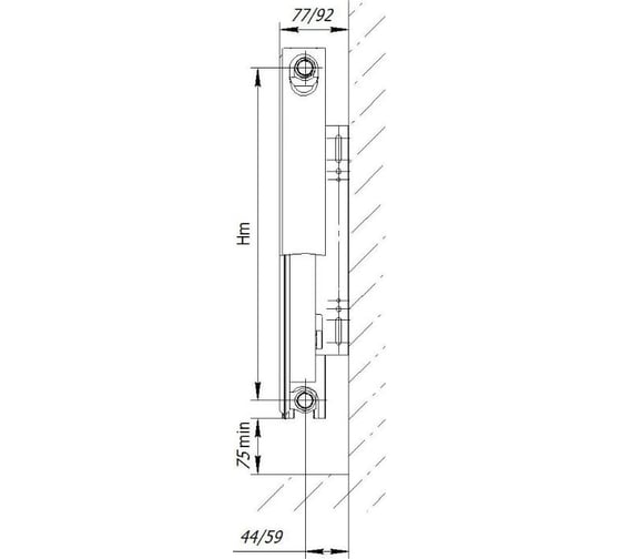 Стальной панельный радиатор AXIS Classic 11 500x1100 115011C AXIS115011C