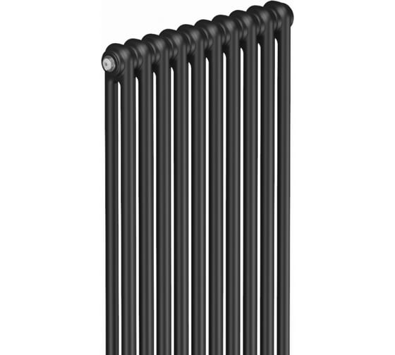 Трубчатый радиатор RIFAR TUBOG Ventil 2180 DV1 Антрацит 12 секц. нижн. TUB 2180-12-DV1-AN