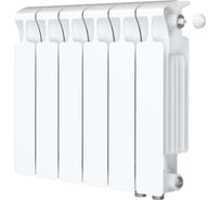 Биметаллический радиатор RIFAR MONOLIT Ventil 350 06 секц. нижн. прав. R-MN-350-06-VR